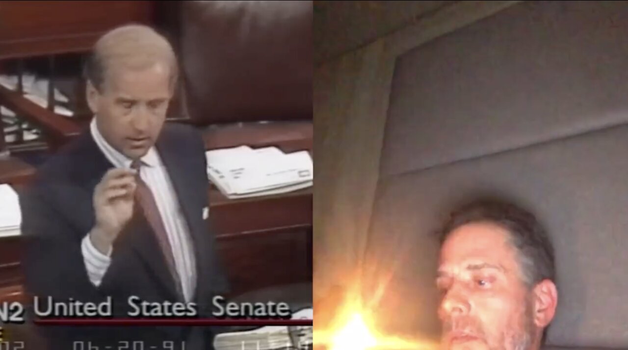 Is Joe trying to tell Hunter something?