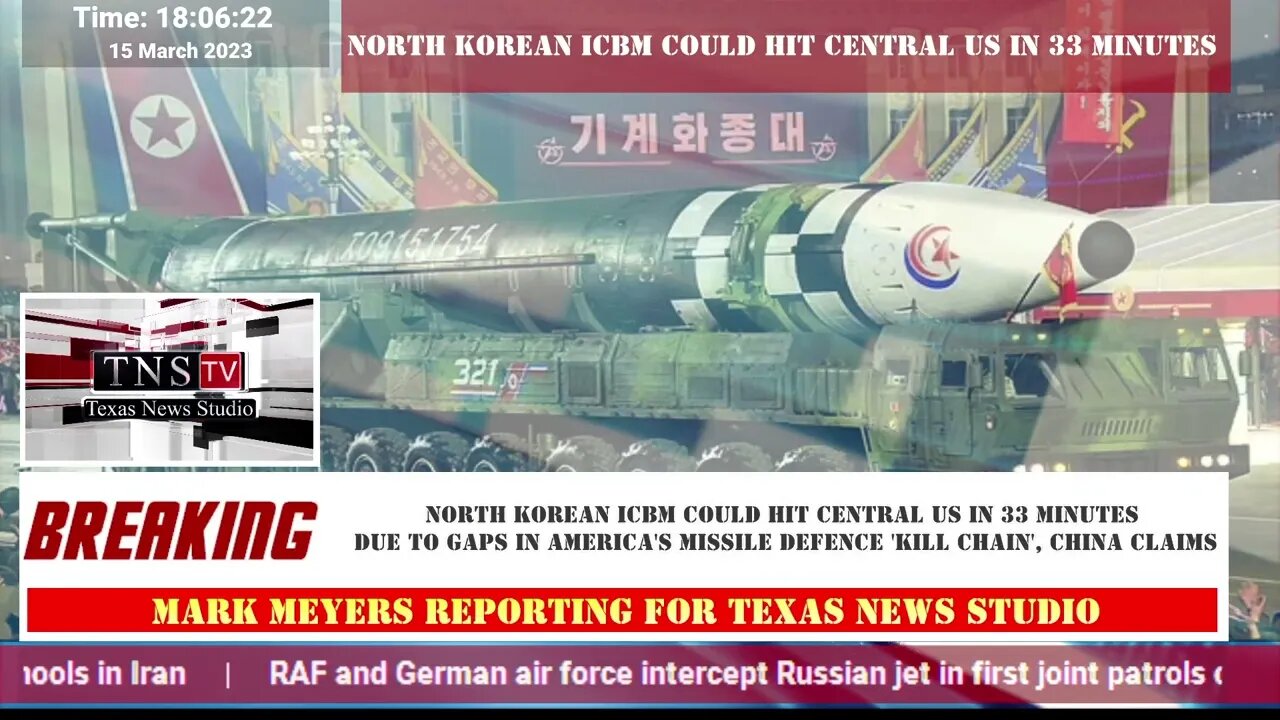 North Korean ICBM could hit central US in 33 minutes due to gaps in America's missile defence