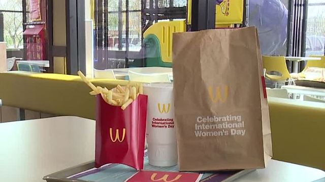 Las Vegas McDonald's participates in International Women's Day event