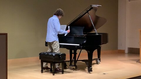 Benjamin Piano Recital Sep 2022