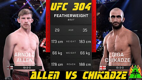 UFC 5 - ALLEN VS CHIKADZE