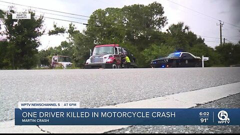 Motorcyclist dies in crash with SUV in Palm City