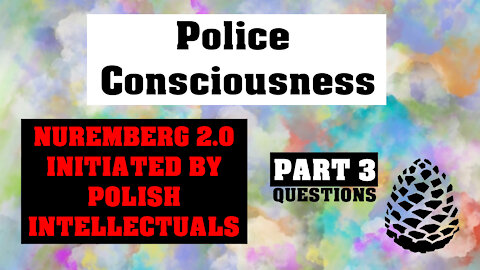 Police Consciousness Nuremberg 2.0, 15th November 2021 Pinecone