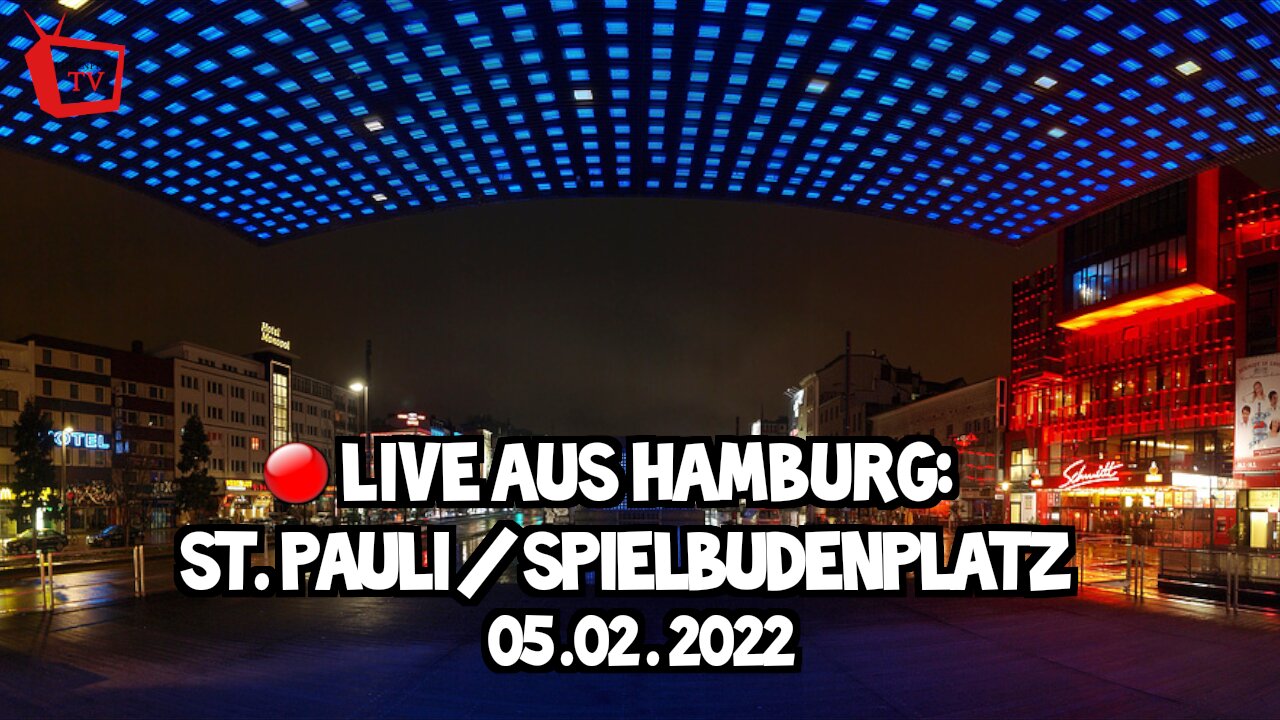 LIVE AUS HAMBURG - St. Pauli / Spielbudenplatz - 05.02.2022