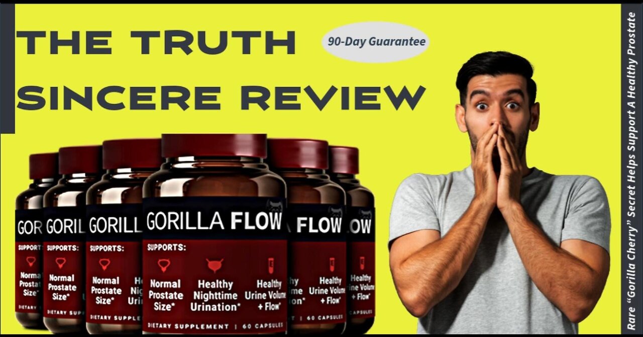 Gorilla Flow Supplement Review: Does It Really Improve Prostate Health?