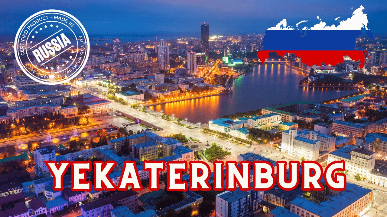 Yekaterinburg, Russia 🇷🇺 _ 4K Drone Footage