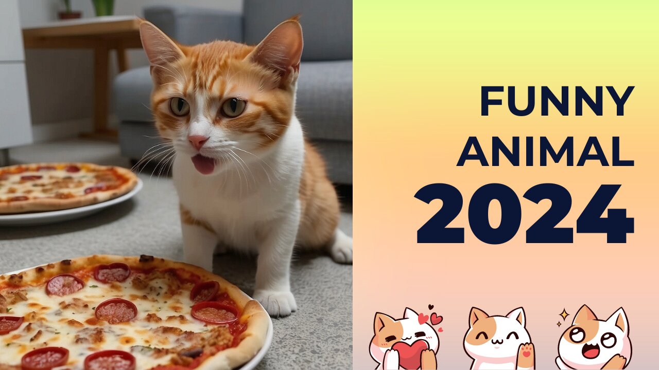 Funny Animal 2024 #cat #dog #funny animals