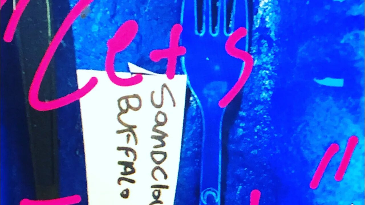 Making a cre cre smoothie to the Buffalo traffic EP!