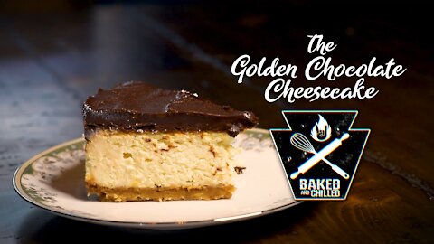 The Golden Chocolate Cheesecake