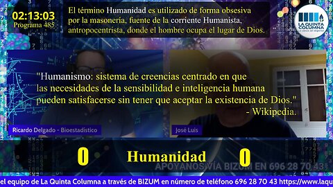 Programa 485: La obsesión de la masonería por el término Humanidad. (Corriente Humanista)