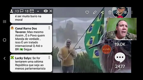 Ao vivo: Bolsonaro entre a cruz e a espada