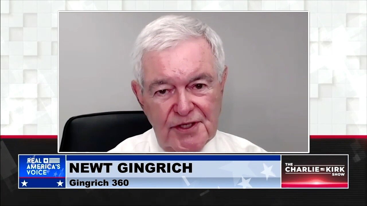 Newt Gingrich Suggests Someone Pushed Fani Willis to Indict Trump on Monday