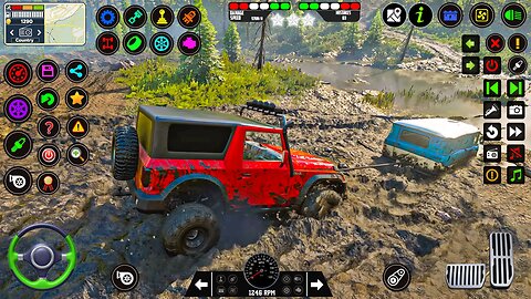 4x4 Offroad Jeep Racing Simulator | SUV CarPrado Rivals Driving | Android GamePlay