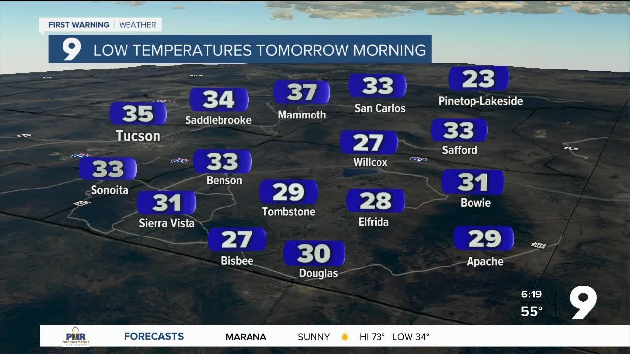 Temperatures on the rise through the end of the week