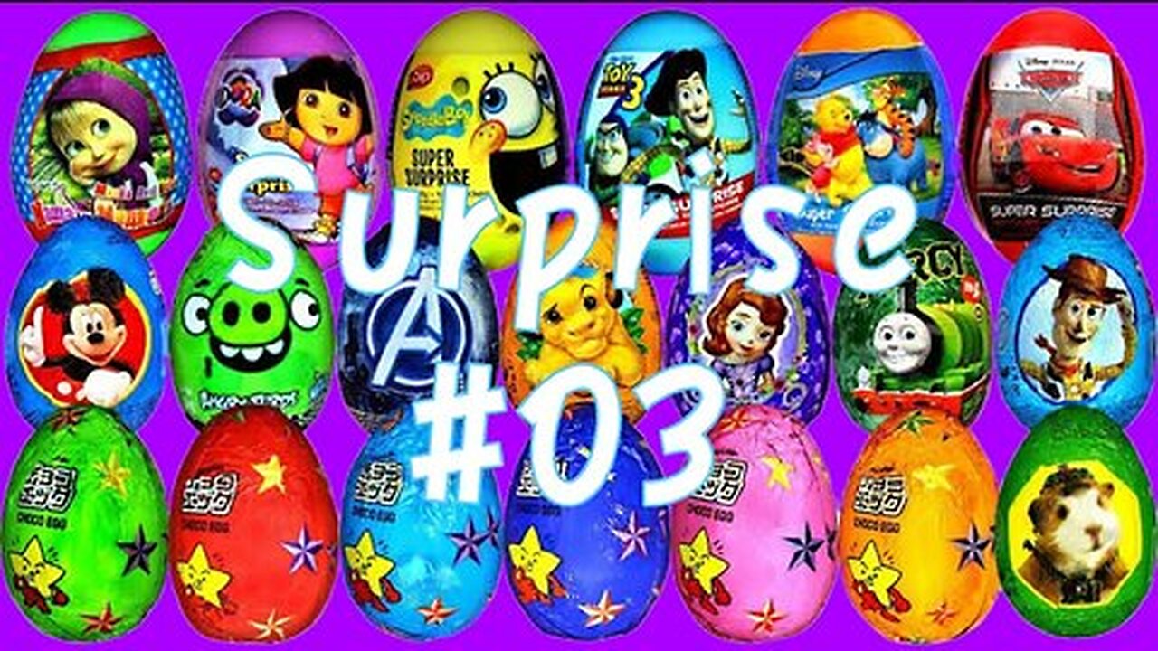 Hello !!!!! kiddies eggs surprise # 03