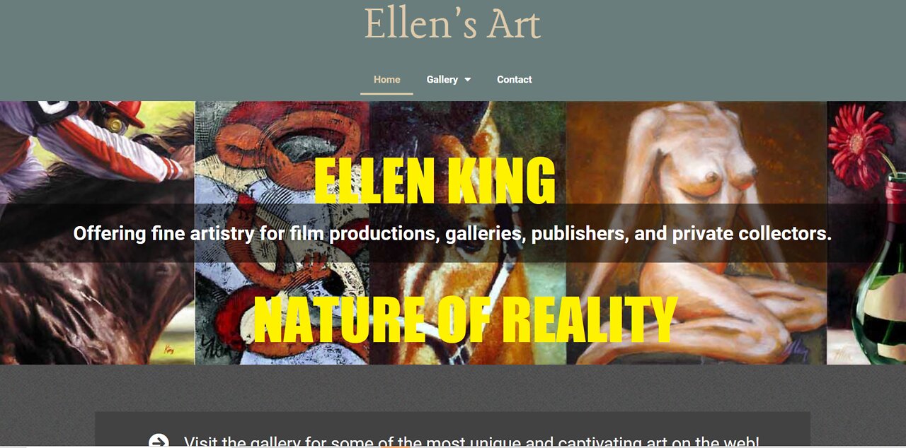 Artist Ellen King on the nature of reality