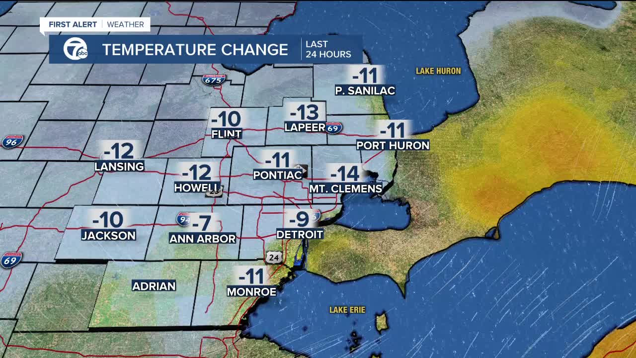 Rain gives way to cooler weekend