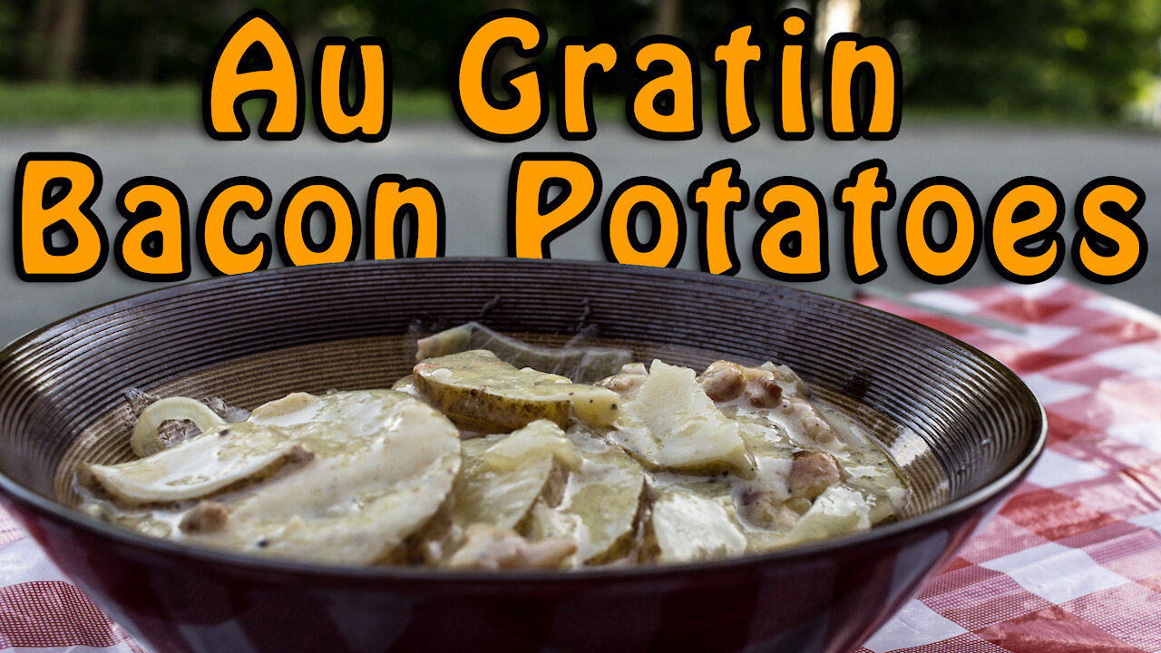 Dutch Oven Au Gratin Potatoes