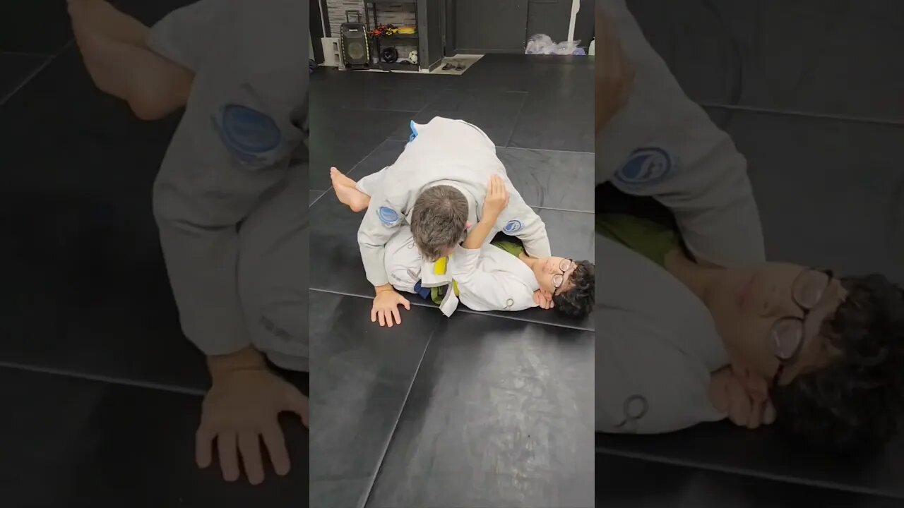 NASTY HALF GUARD PASS #short #shorts #youtubeshorts #BJJ #jiujitsu