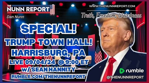 LIVE SPECIAL! President Trump Town Hall – Harrisburg, PA w/ Sean Hannity [Watch Party]