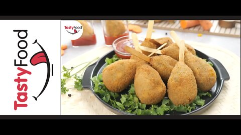 "Sizzle and Savor" (Crispy Veg Lollipops Recipe by ''TESTY FOOD'')