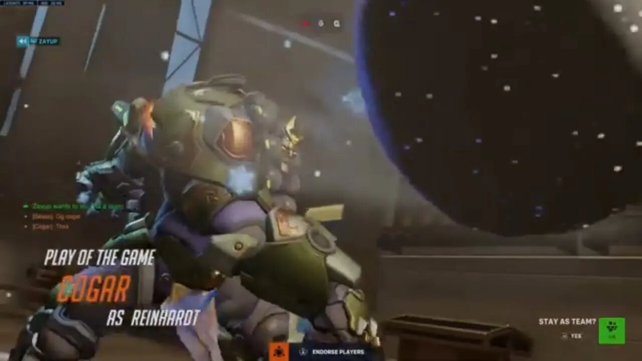 How can other Reinhardts' grab like that, but I can be staring at someone and it boops them. POTG