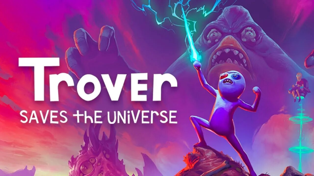 Trover Saves The Universe - Full Gameplay 4 Hour Background Noise