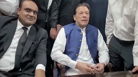 Chairman PTI Imran Khan Exclusive Talk with Court Reporters in Lahore High Court