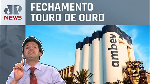 Ibovespa cai com Vale e Ambev | Fechamento Touro de Ouro