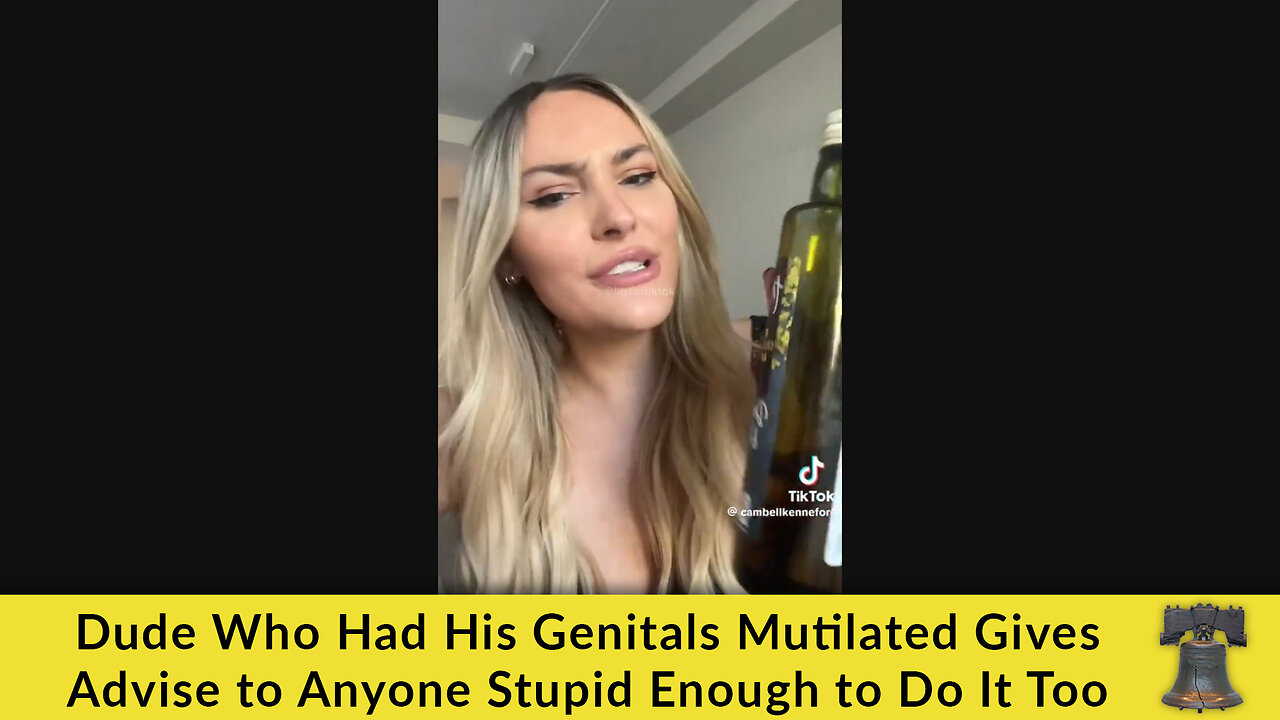Dude Who Had His Genitals Mutilated Gives Advise to Anyone Stupid Enough to Do It Too