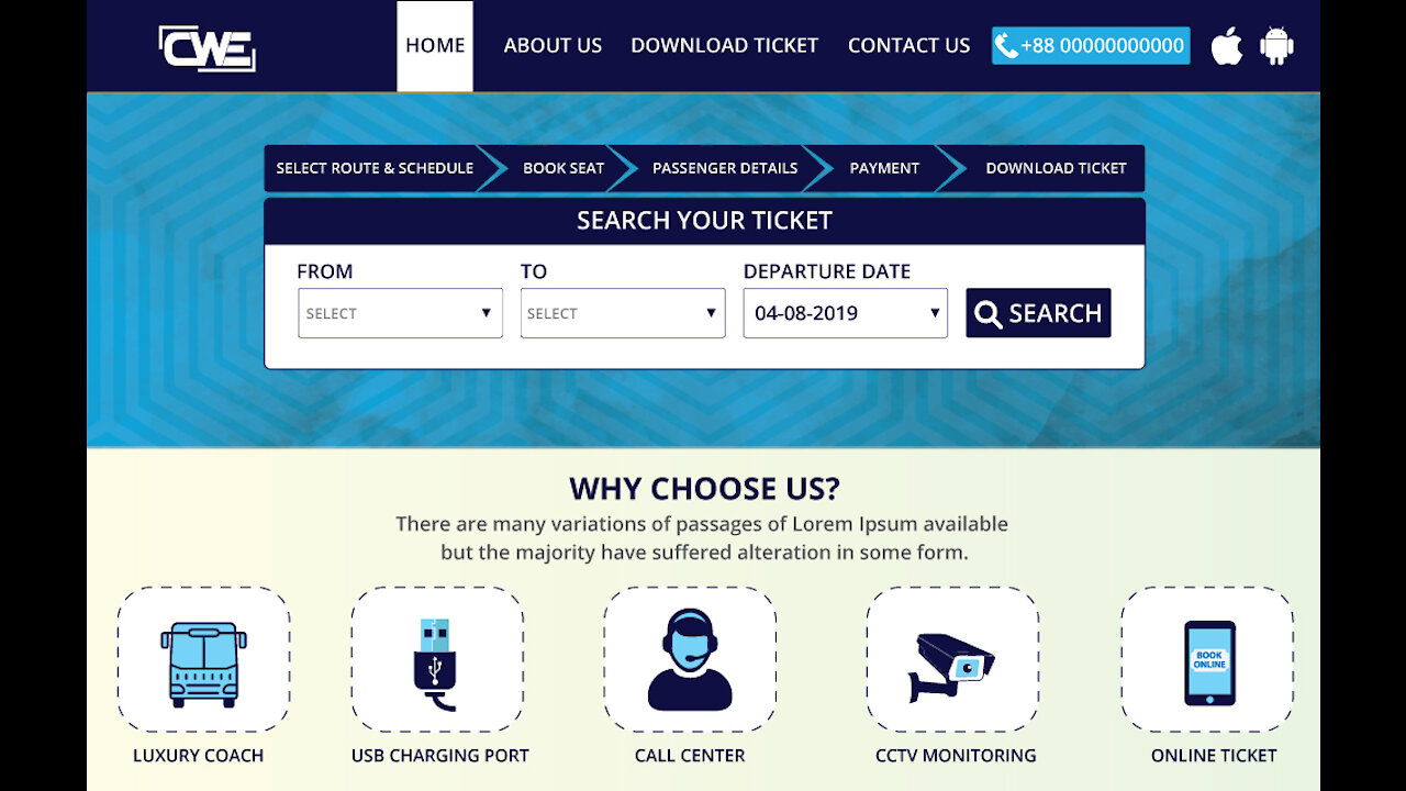Bus Ticket Booking System