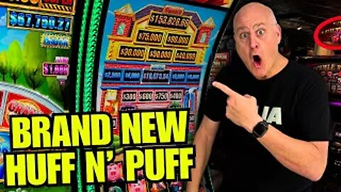 LARGEST JACKPOT EVER RECORDED ON HUFF N PUFF MONEY MANSION!!!