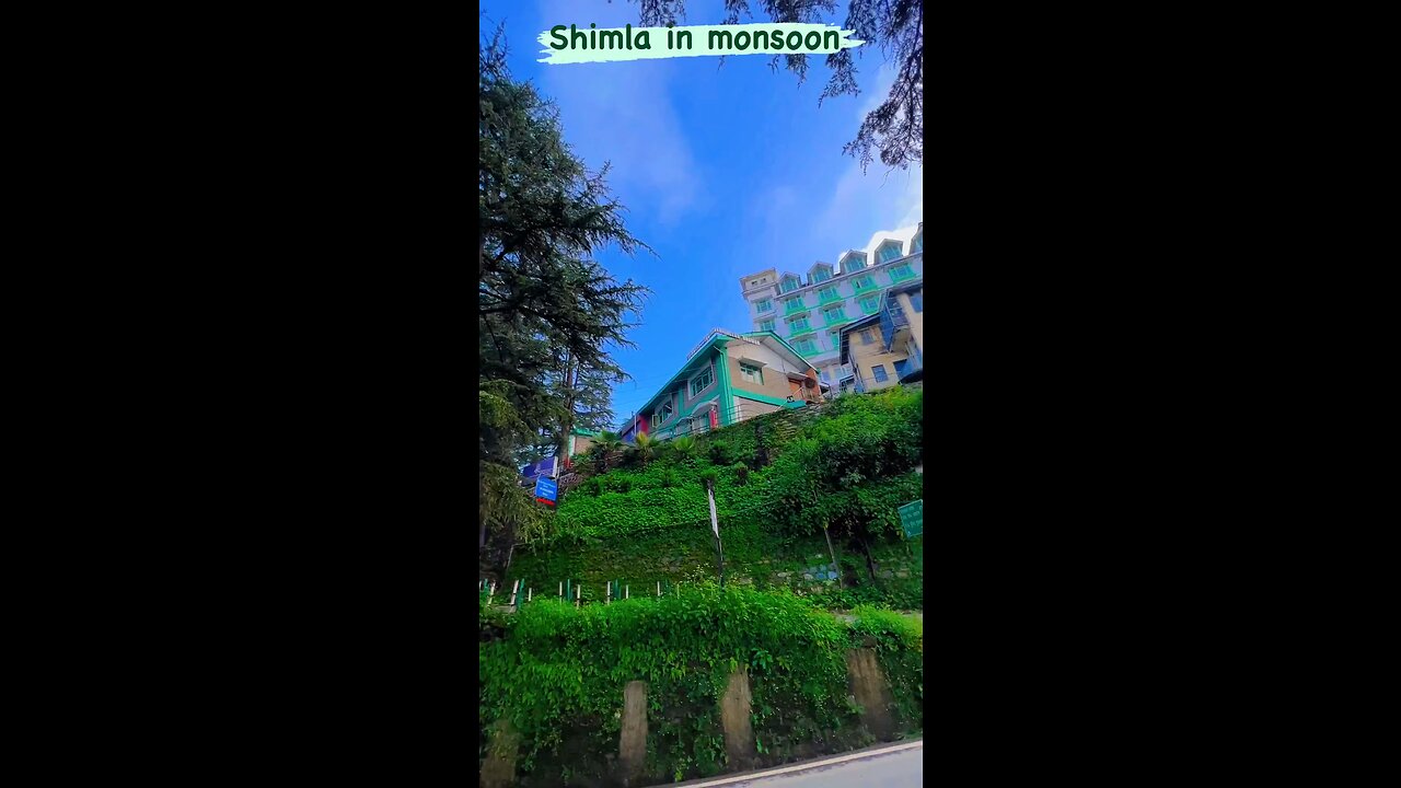 Shimla in monsoon