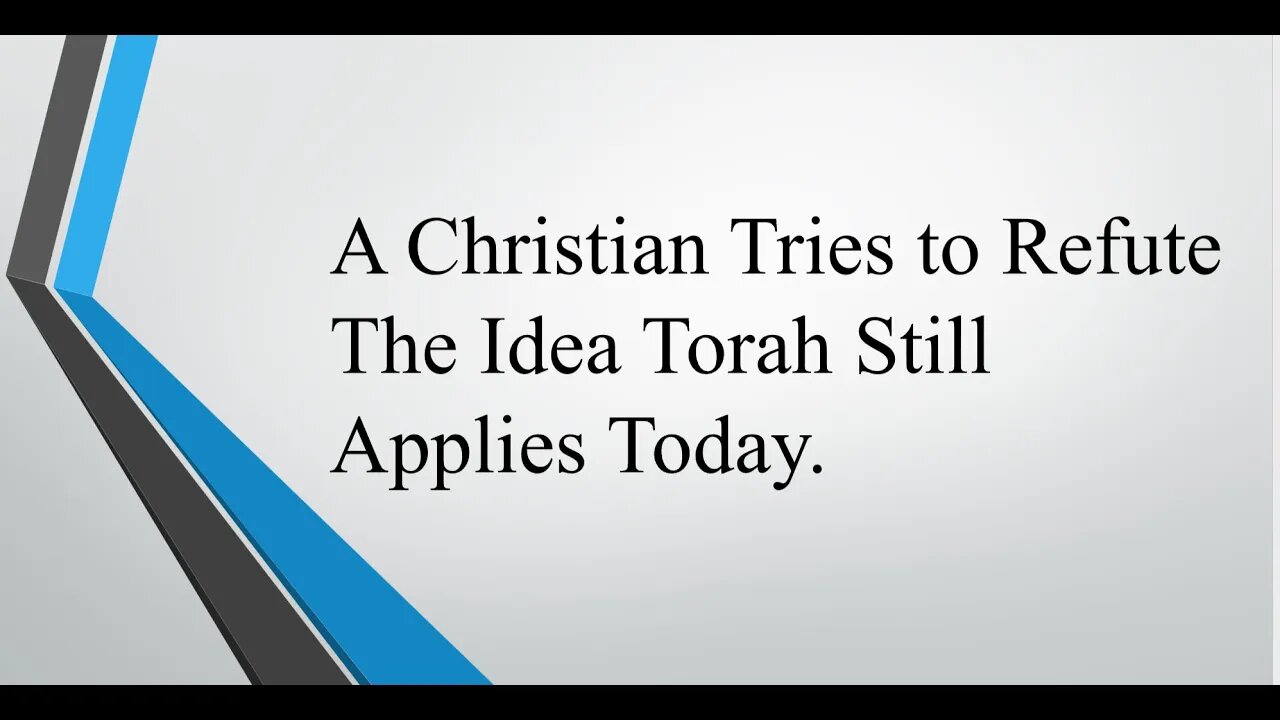 Responding to An Article Written on a Comment I Made about a Bible Professors Galatian's Series