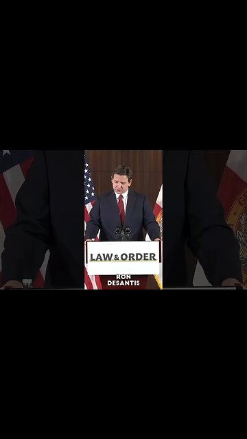 Ron DeSantis, Not On My Watch Not Gonna Happen