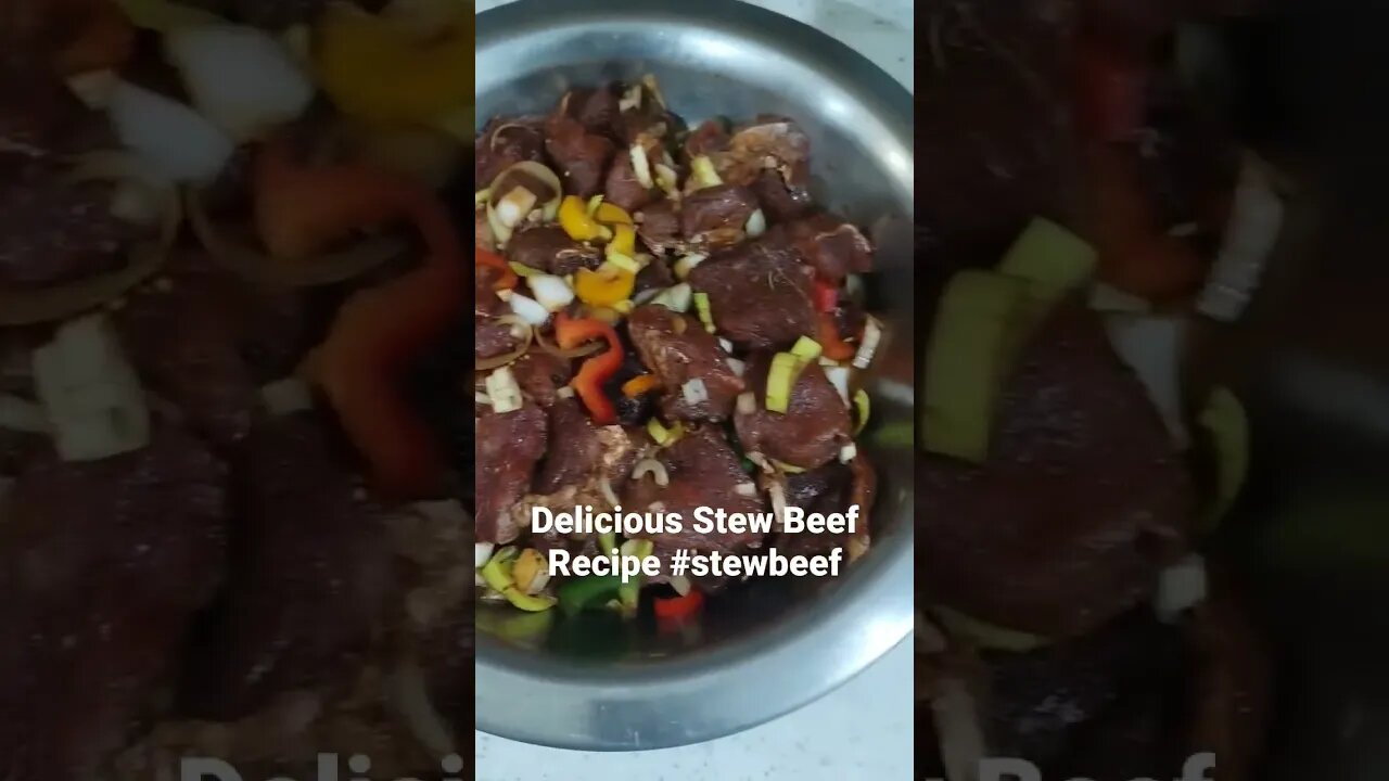 Delicious Stew Beef Recipe 😋 #shorts #stew #stewbeef