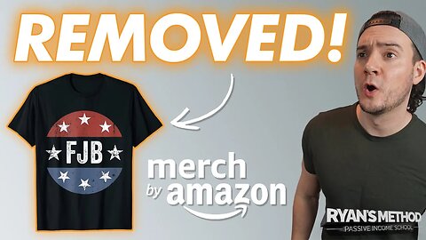 WARNING: Are Anti-Biden T-Shirts NO LONGER ALLOWED? [Amazon Merch]