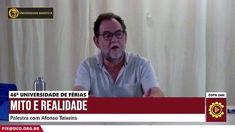 Mito e realidade - Palestra com Afonso Texeira - 20/01/23