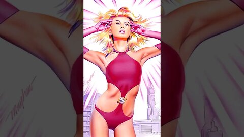 #50 de #100 Mujeres Más S3xy5 de los Cómics | Saturn Girl DC Comics
