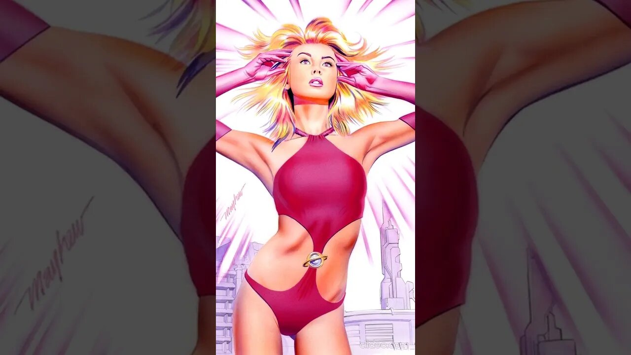 #50 de #100 Mujeres Más S3xy5 de los Cómics | Saturn Girl DC Comics