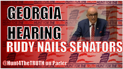 RUDY GIULIANI GEORGIA SENATE HEARING TESTIMONY ON GA ELECTION FRAUD HEARING HIGHLIGHTS