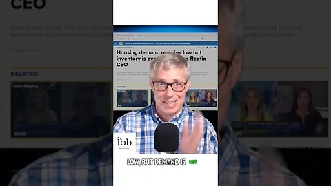 Redfin ceo is wrong about low demand. Low inventory plus high demand means multiple offers for you!