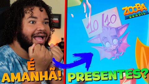 ESTÁ CHEGANDO! SURPRESA AMANHÃ? SERÁ? ZOOBA