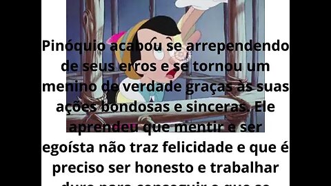 desenho pinoquio 1 completo