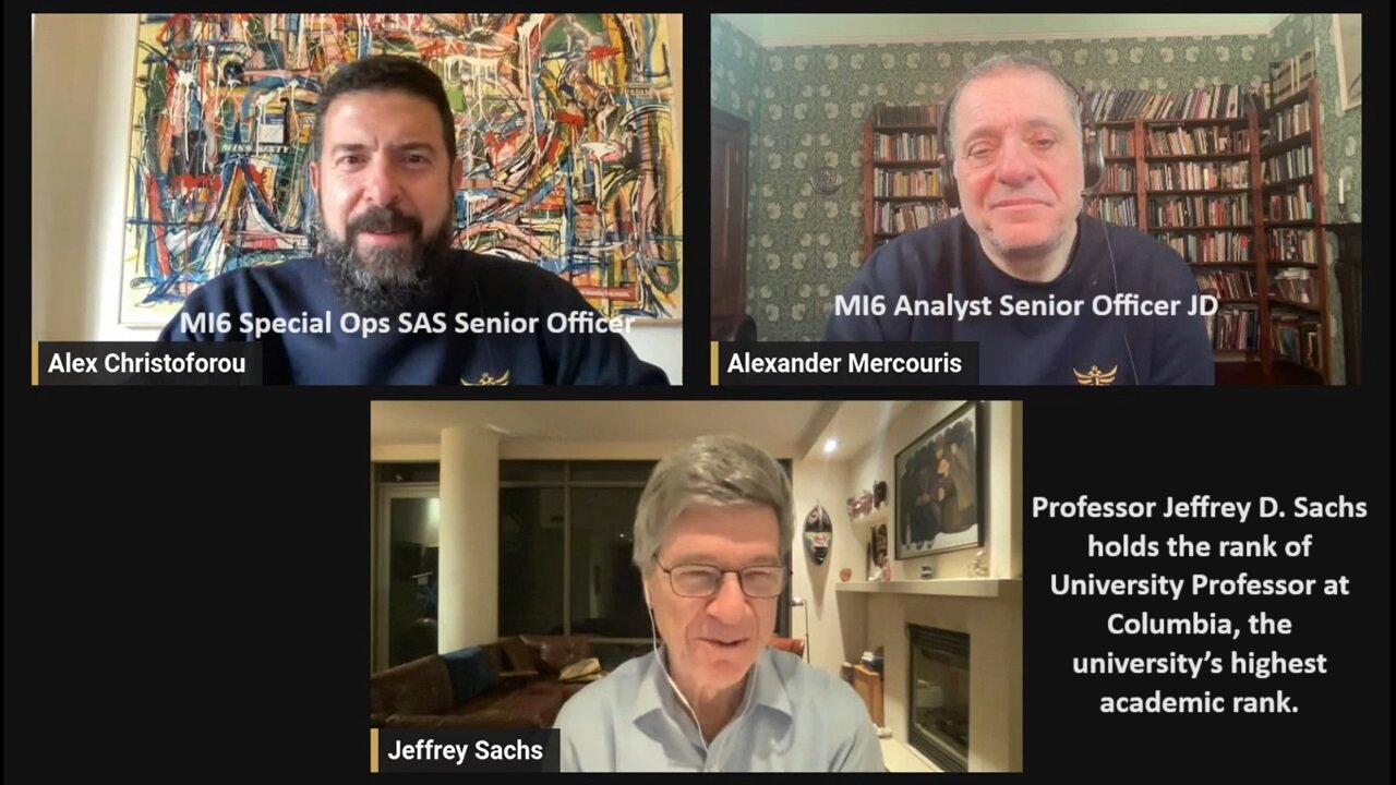 Alex and Alexander MI6 w/ Prof Jeffrey Sachs: President Putin's Message to Anti-White Woke West