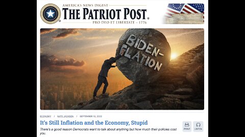 The Patriot Post Audio Edition Podcast for 9/13/22