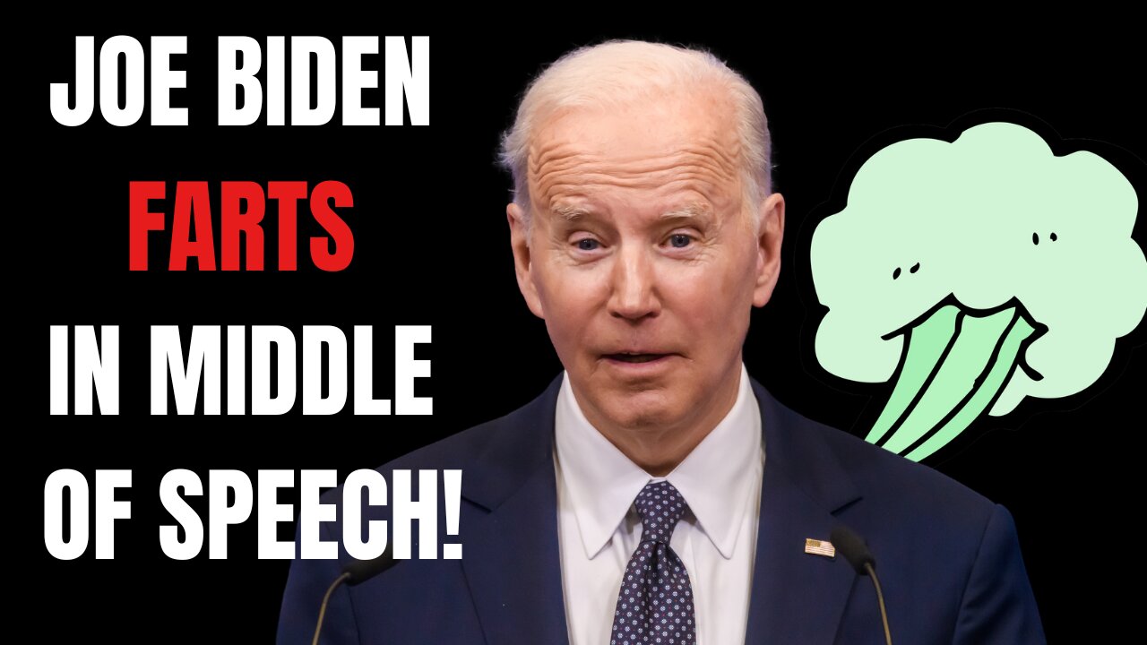 OMG: Biden FARTS During Speech As Entire Room Erupts In Laughter