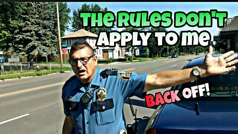 Cop gets exposed for breaking the law! Watch what happens next!!
