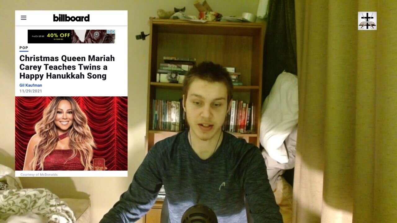 Illuminati Occultist Mariah Carey Teaches Demonic Hanukkah Song