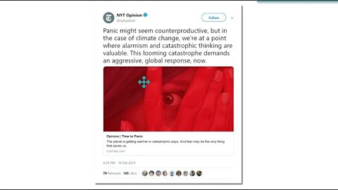 There Is No Climate Emergency